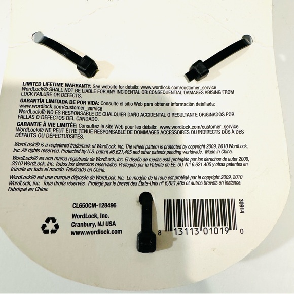 Wordlock Green Camo 8mm x 5' FT Combination Cable Lock - Picture 14 of 16